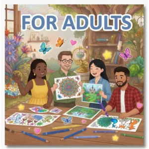 Coloring pages for adults relaxation