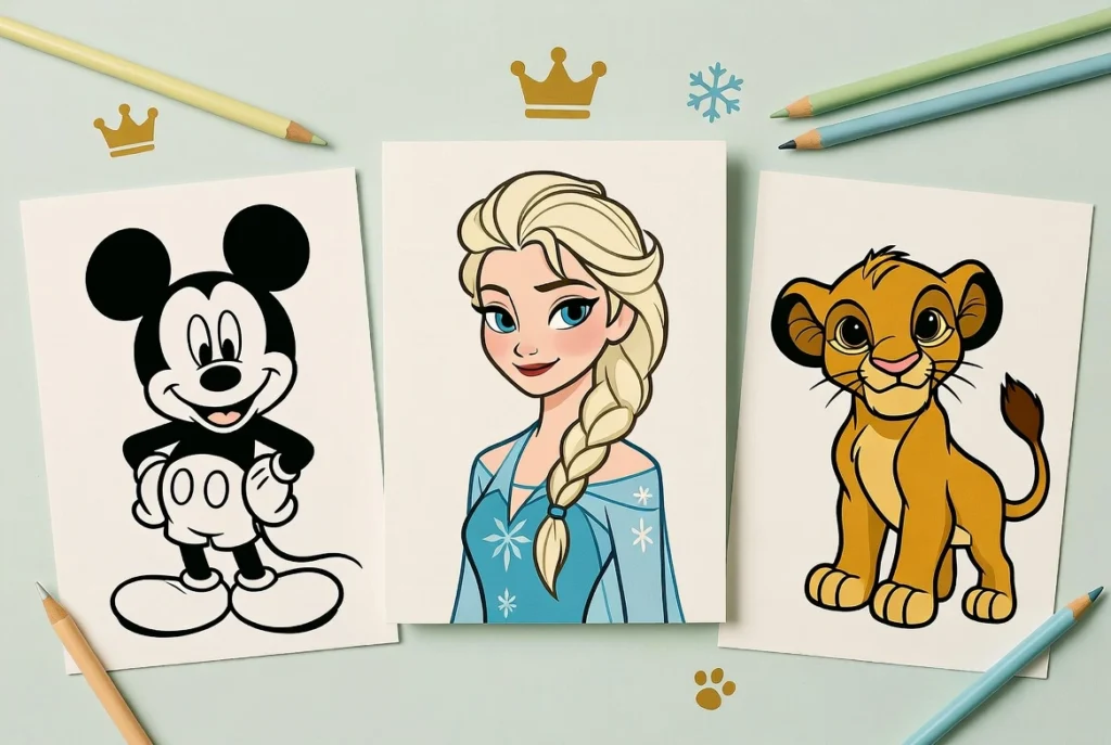 disney coloring pages