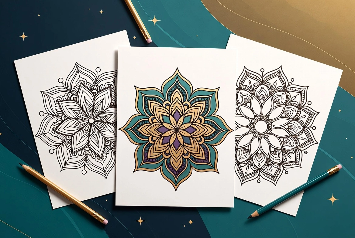 mandala coloring pages
