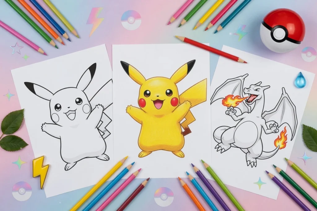 pokemon coloring pages