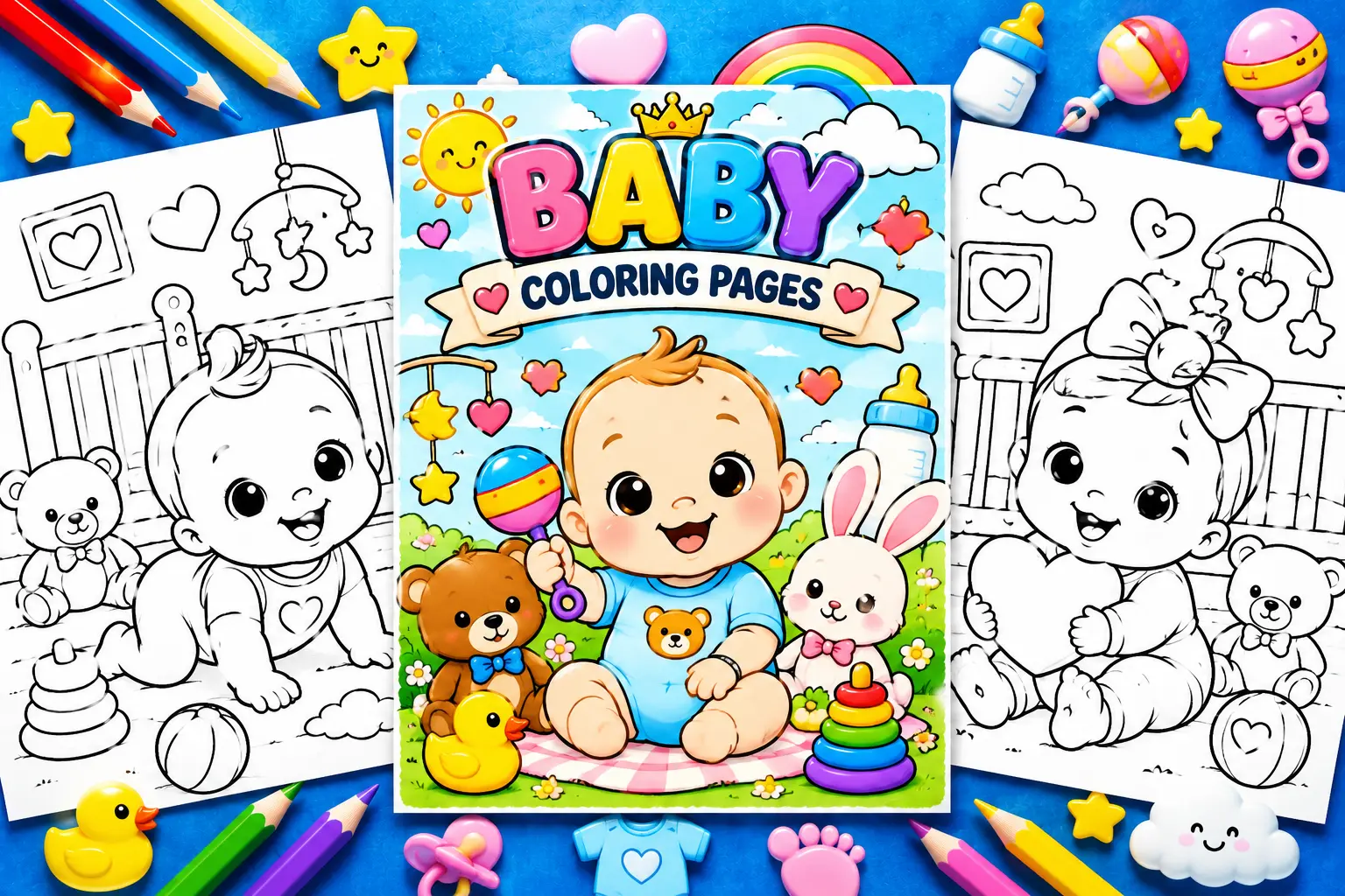 baby coloring pages
