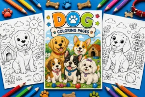 Dog coloring pages