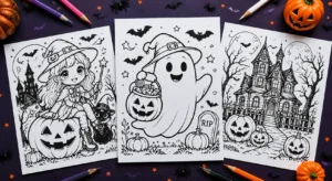 Halloween coloring pages