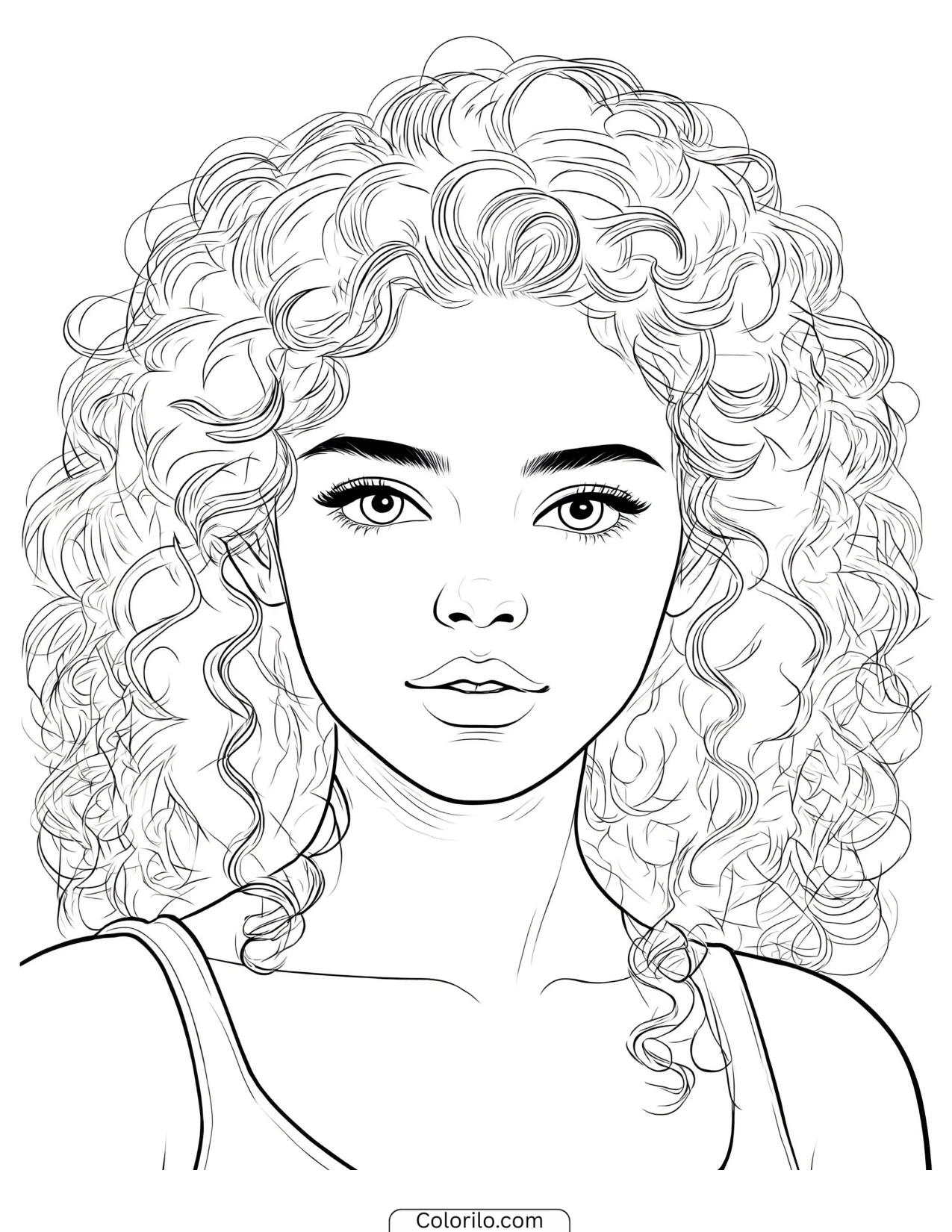 Manon of KATSEYE coloring page