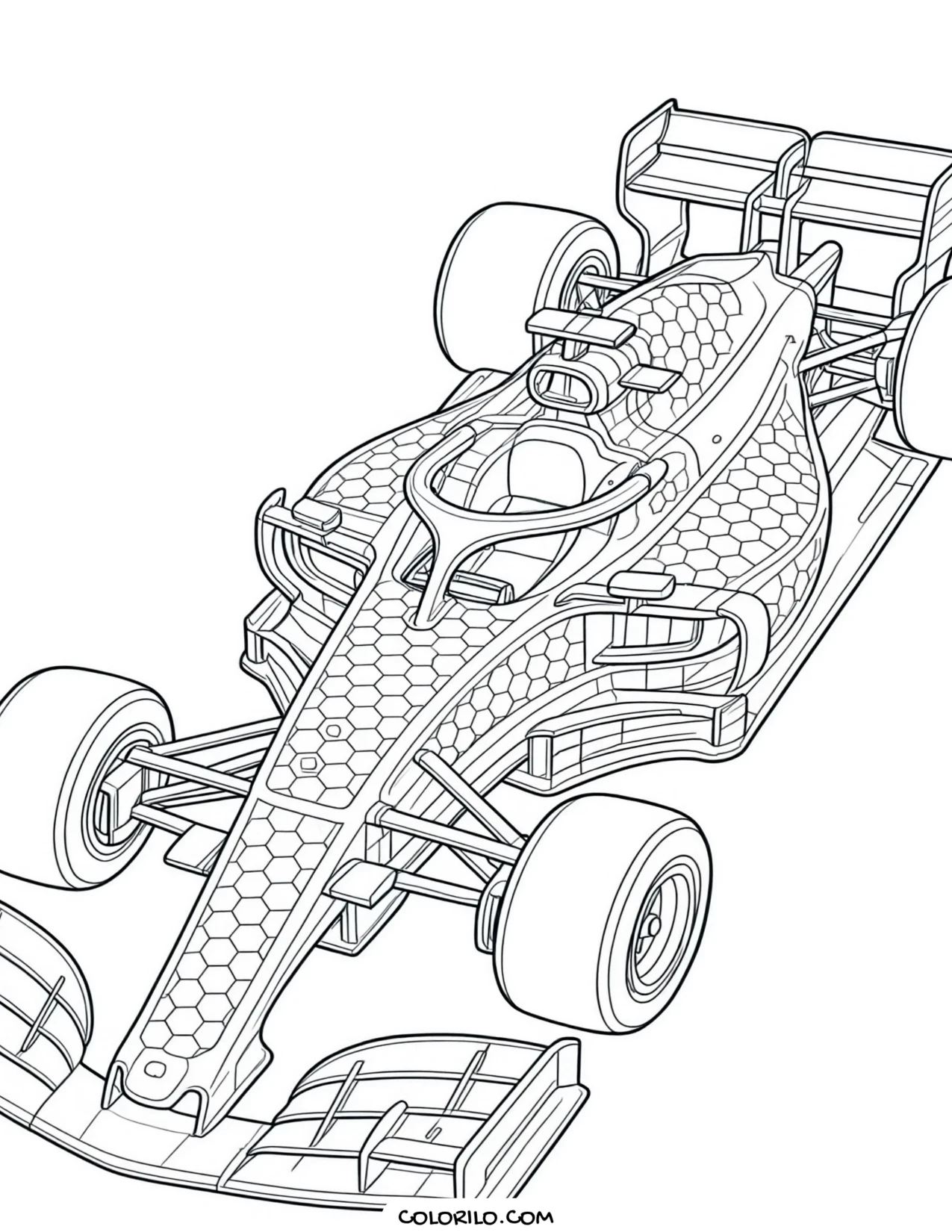 A school bus waiting at the stop coloring page