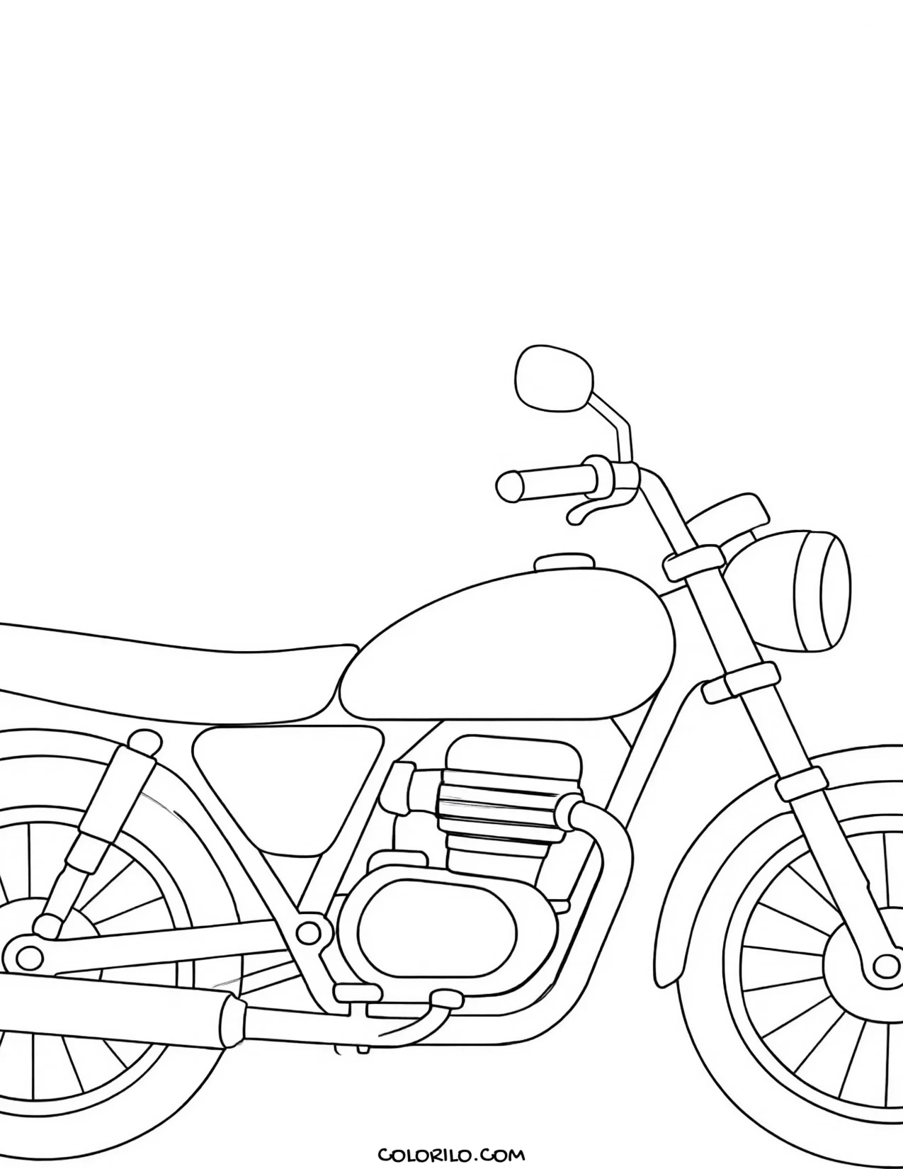 A stock car on the oval track coloring page