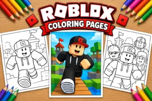 Roblox coloring pages