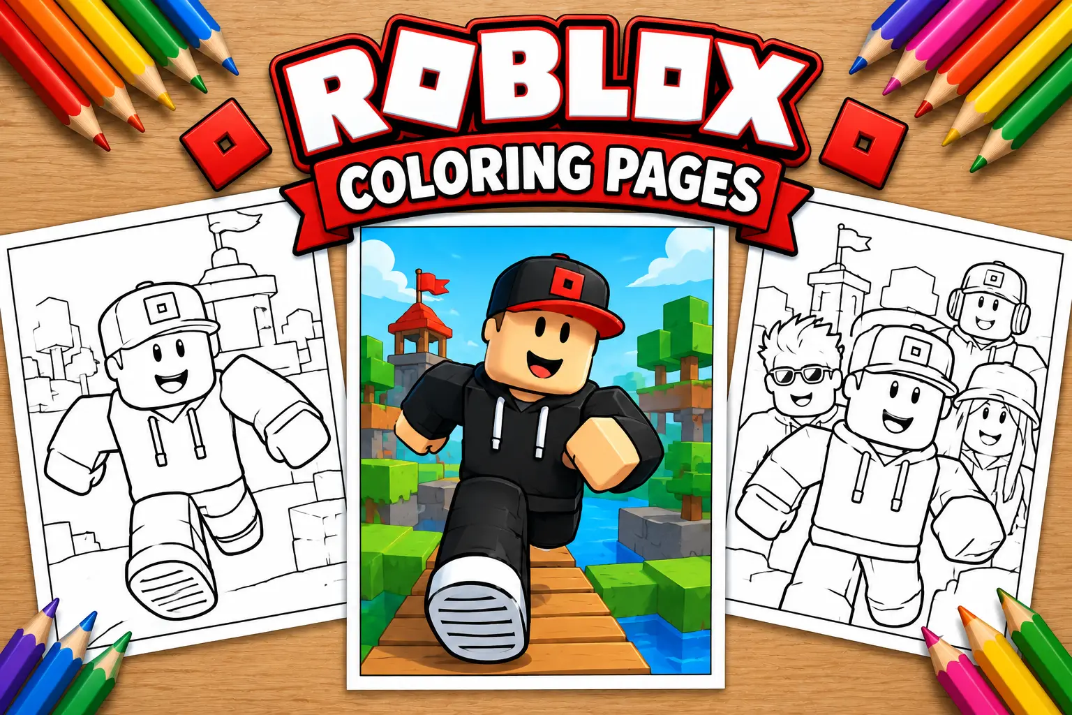 roblox coloring pages